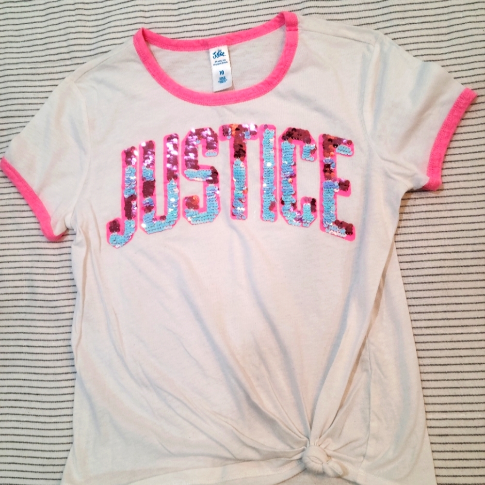 Justice girls top